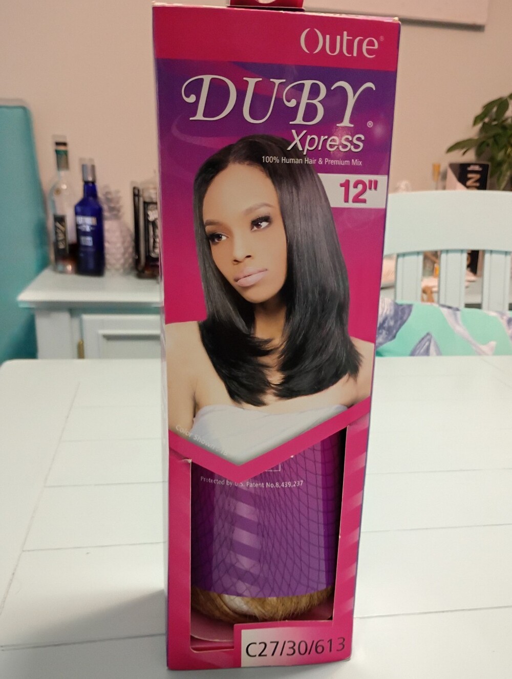 Duby Xpress 12" Women’s Straight Hair Weave C27/30/613